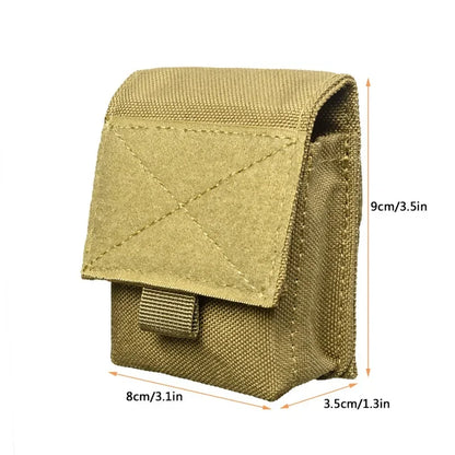 Tactical Molle EDC Pouch Ammo Waist Bag Hunting Airsoft Gear Pocket