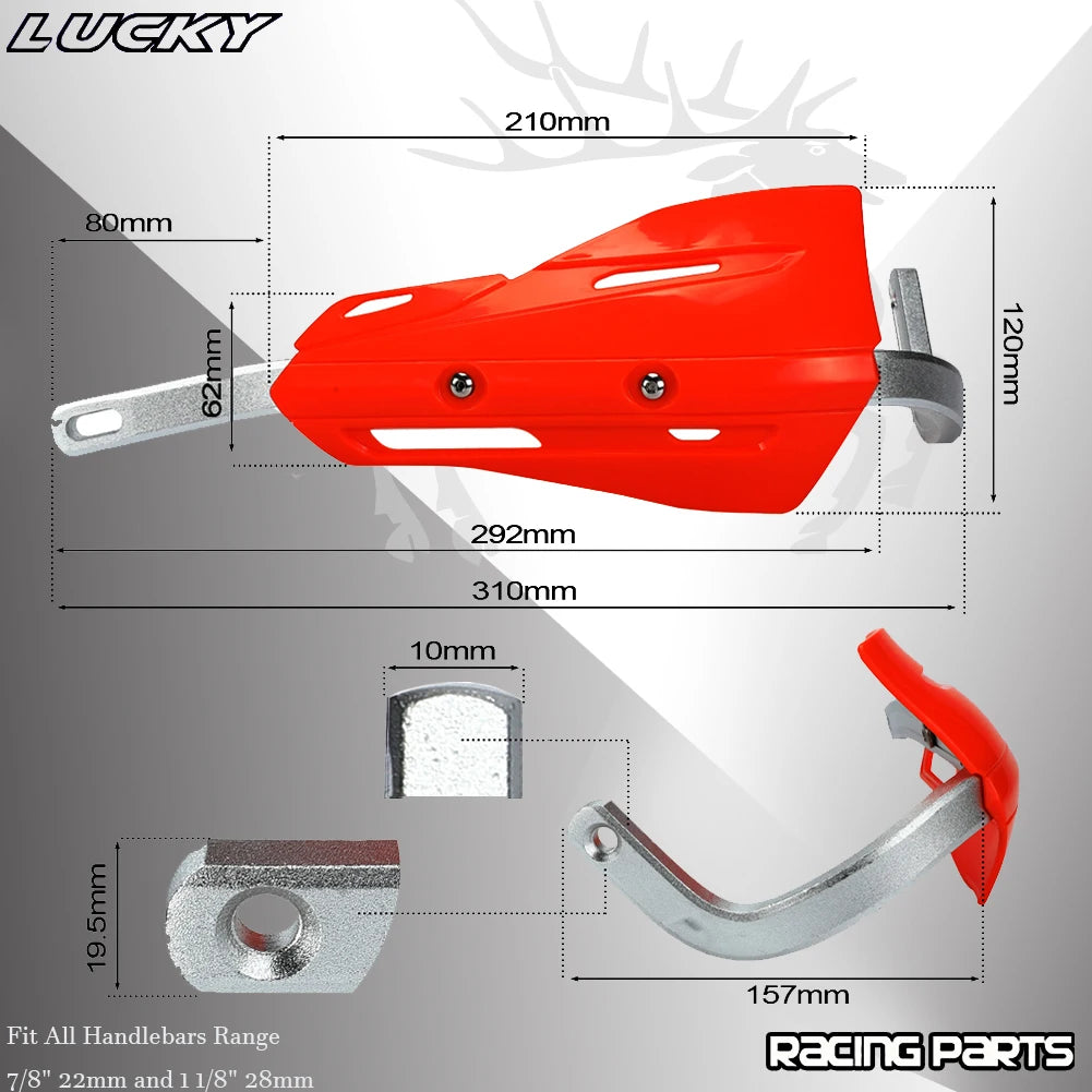Dirt Bike Handguards 22/28mm Yamaha KTM KLX KXF YZF WRF Handlebar Guards