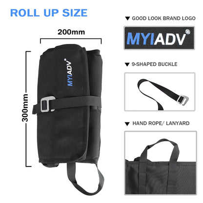 For BMW R1200GS R1250GS Adventure For Benelli TRK 702 502 Motorcycle Portable Repair Kit Tool Storage Bag Roll Up Pouch Organize