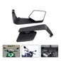 Adjustable Motorcycle Wind Wing Side Mirror Deflectors Rearview Mirror Mount