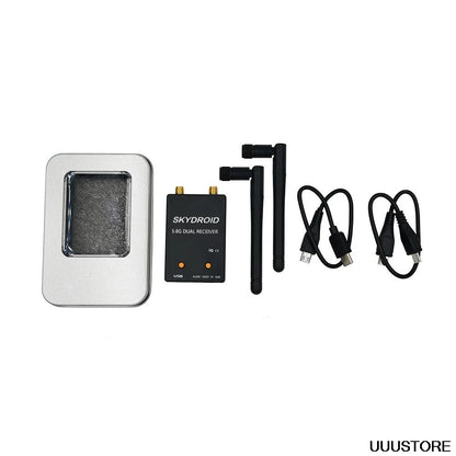 Skydroid 5.8Ghz 150CH True Diversity UVC OTG Smartphone FPV Receiver for Android Tablet PC VR Headset FPV System RC Drone-EXPROTAS