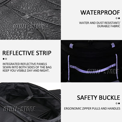 New Waterproof Motorcycle Tail Bag Multifunction Rear Seat Bag High Capacity For BMW R1200GS R1250GS LC Advenutre F850GS F750GS-EXPROTAS