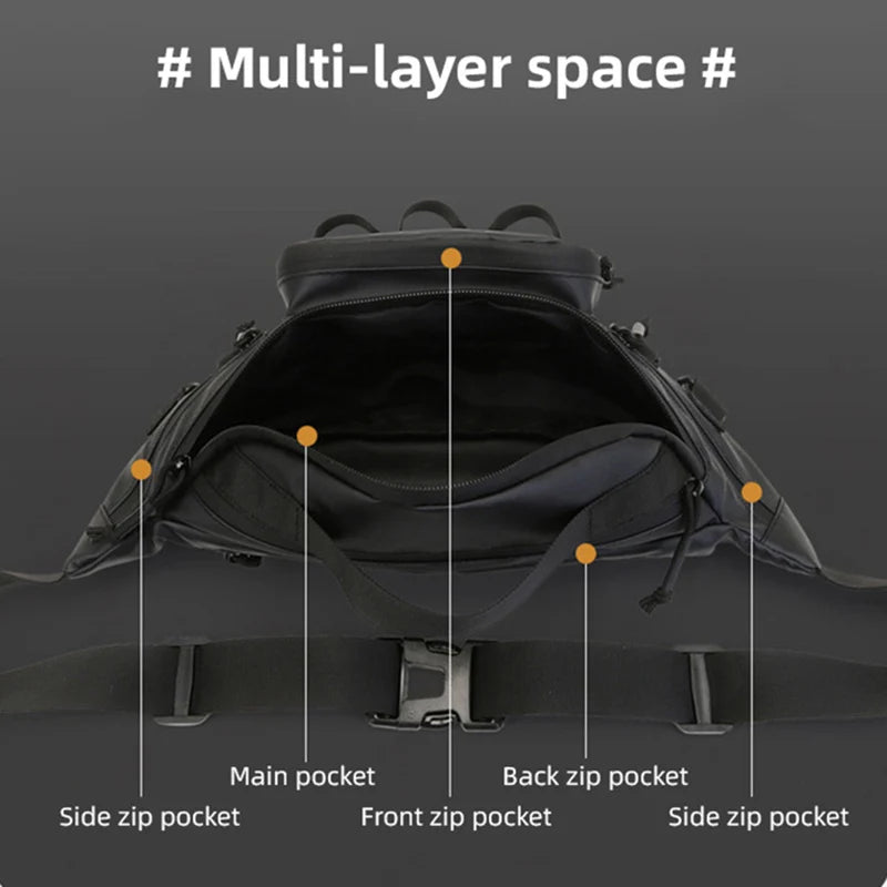 Camping Waist Chest Bag Tactical Men Outdoor Backpack Molle Fishing Lure Men Shoulder Sling Fanny Pack Sports Hiking Bags-EXPROTAS