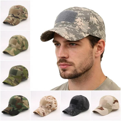 Hat Outdoor Hunting Tactical Camouflage Cap Breathable Sun Fishing Men