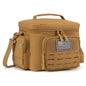Tactical Insulated Lunch Bag for Men Heavy Duty Cooler Box Work Camping Picnic