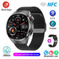 For HUAWEI GT4 Pro GPS NFC Smart Watch Men 360*360 AMOLED Screen Heart rate Bluetooth Call IP68 Waterproof Man Smartwatch 2024-EXPROTAS