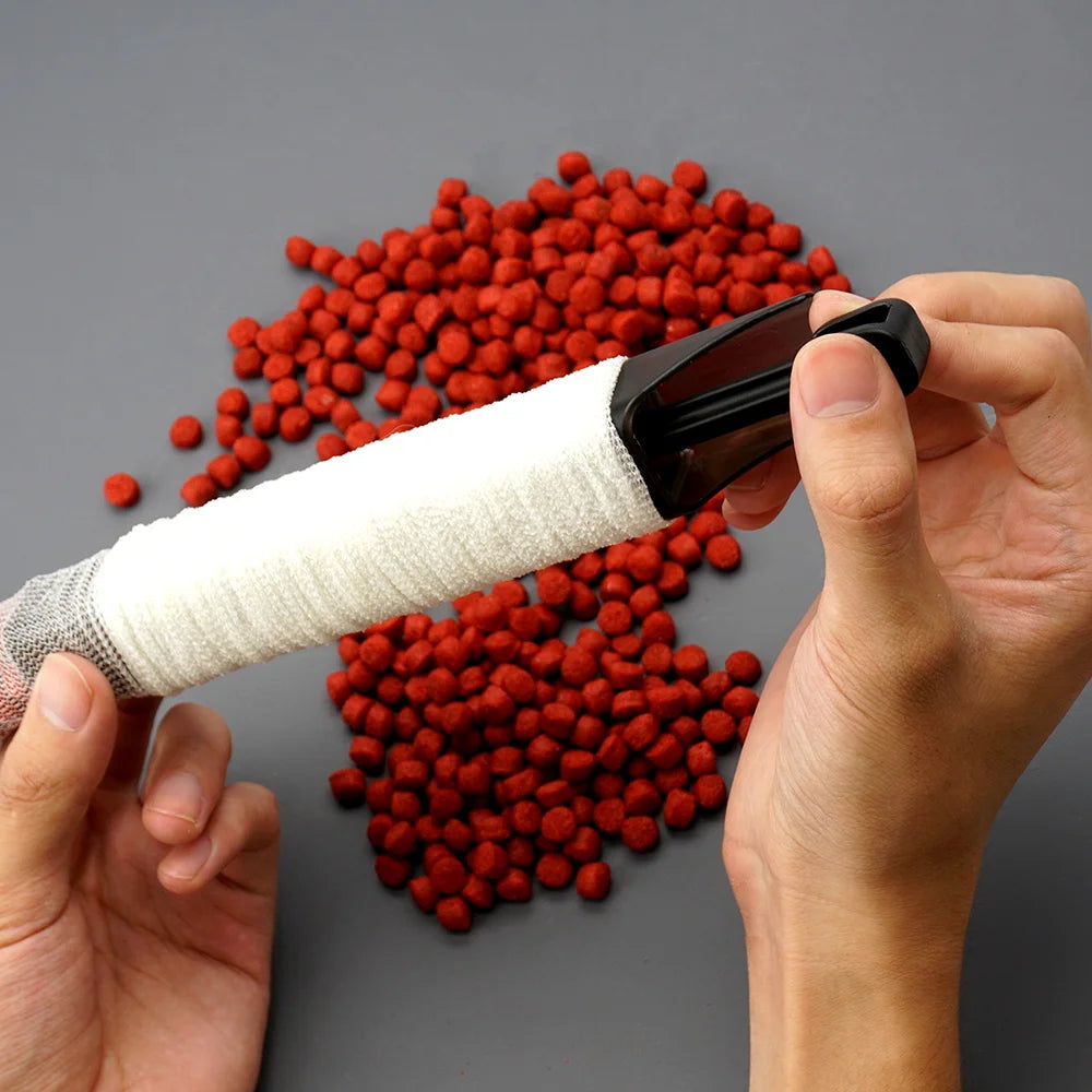 5M Fishing PVA Mesh Tube for Carp Bait Quick Dissolving Tackle 18/25/37mm