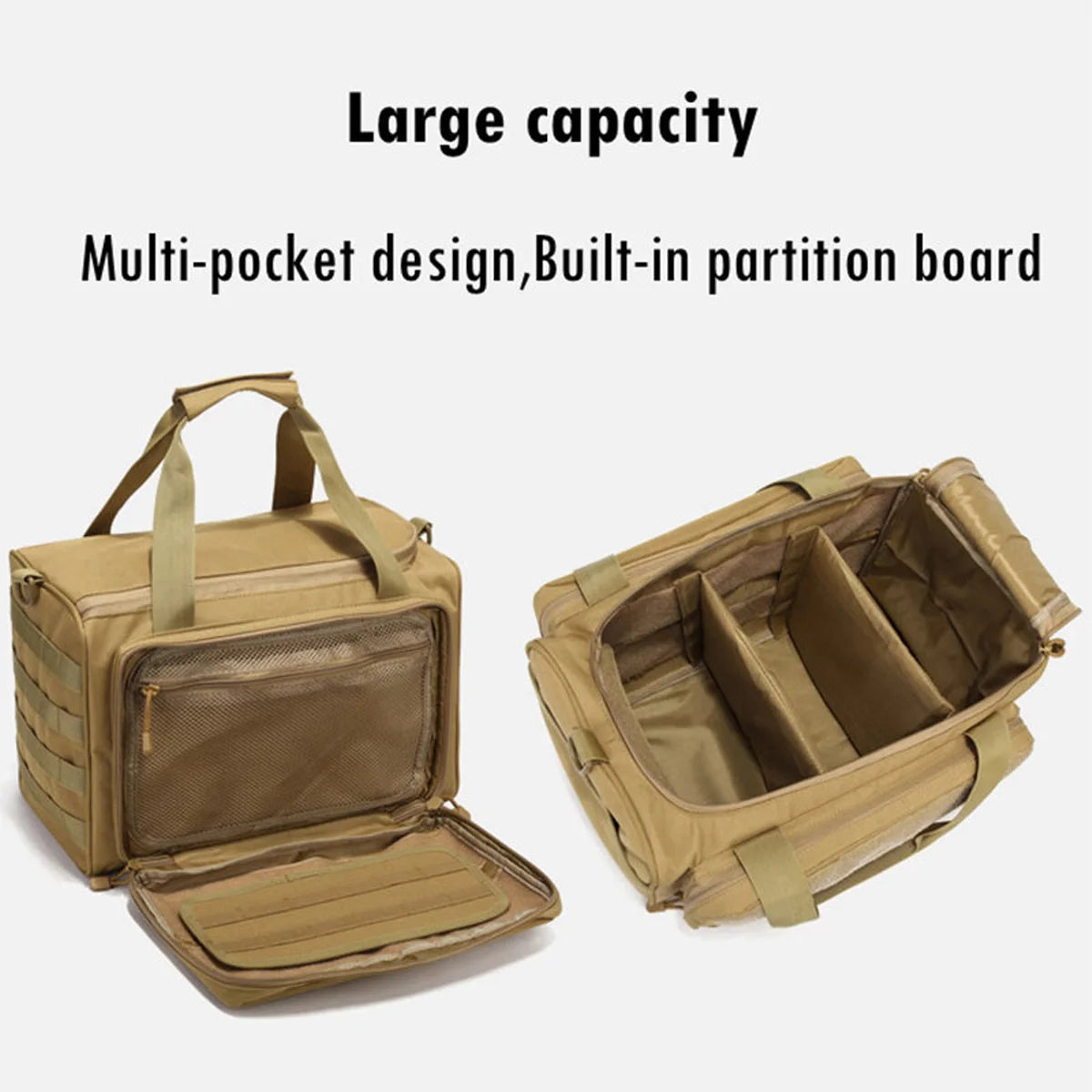 Range Bag Outdoor Hunting  Training Shooting Molle Gun Bags Climbing Hiking Camping Large Capacity Handbag-EXPROTAS