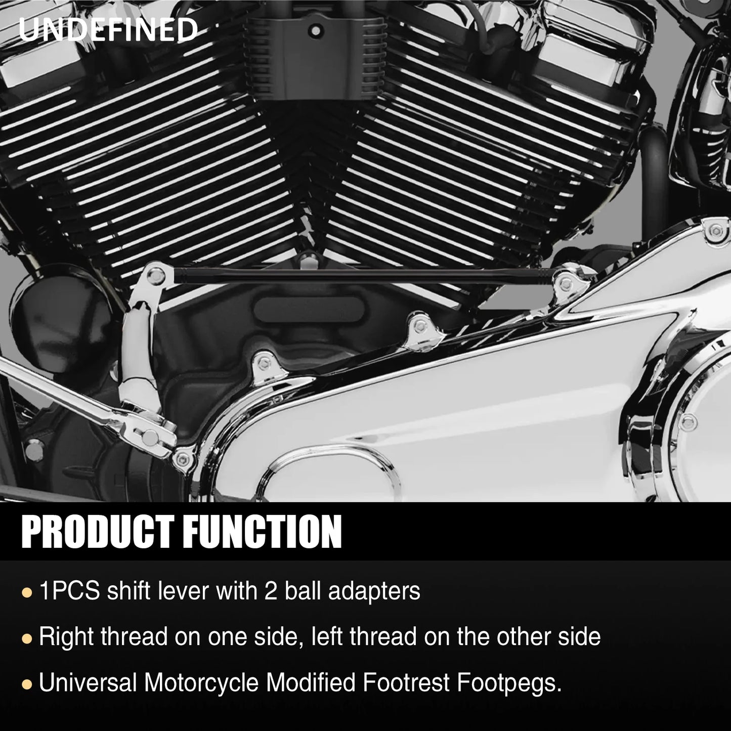 Motorcycle Shift Rod Linkage Short Eye-Catching Footrest Foot Peg Rearset Gear Shifter Rod for Superbike Racing