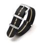 Nylon Watch Strap 24mm for Omega Seiko Mens Canvas Sport Band