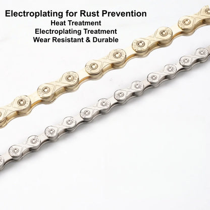 10 Speed Bike Chain 116 Links MTB Road Bicycle Chain 1/2x11/128 Inch