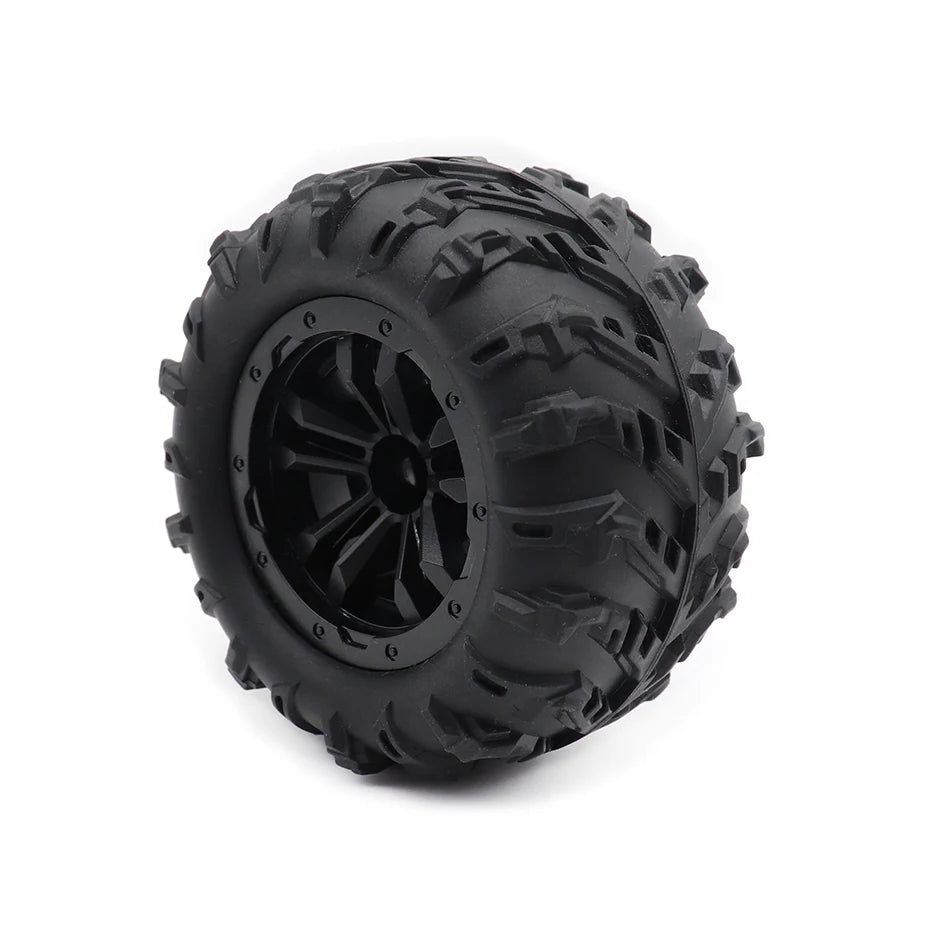4PCS 12mm Hex Skidproof Rubber Tires 6034 for SCY 16101/16102 PRO 1/16 RC Truck Wheels