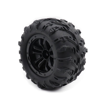 4PCS 12mm Hex Skidproof Rubber Tires 6034 for SCY 16101/16102 PRO 1/16 RC Truck Wheels