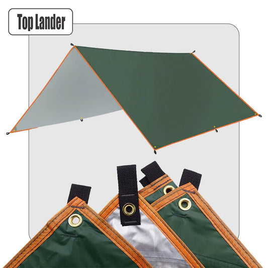 5x3m 4x3m 3x3m Waterproof Tarp Tent Shade Ultralight Garden Canopy Sunshade Outdoor Camping Awning Tourist Beach Sun Shelter-EXPROTAS