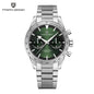 PAGANI DESIGN 2023 Mens watches Moon Quartz  Watch men speed Sport waterproof Chronograph AR Sapphire VK64 Steel Retro Luminous-EXPROTAS