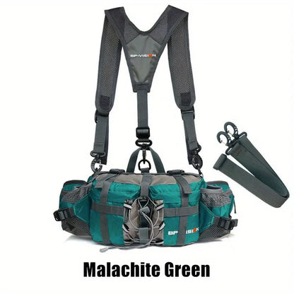 Outdoor Sports Waist Bag Hiking Cycling Climbing Storage Bag Versatile Travel Mountaineering Waist Bag-EXPROTAS