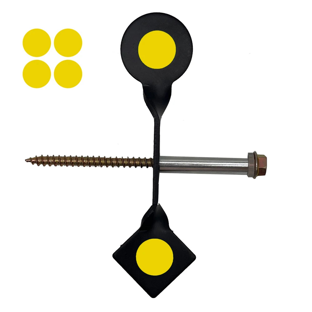 Steel Plinking Spinner Target 5 Animal Options for Slingshot Air Gun