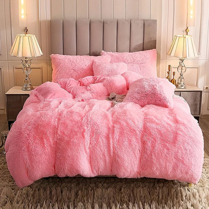 3-Piece Duvet Cover Set Luxury Soft Bedding for King Double Single Size