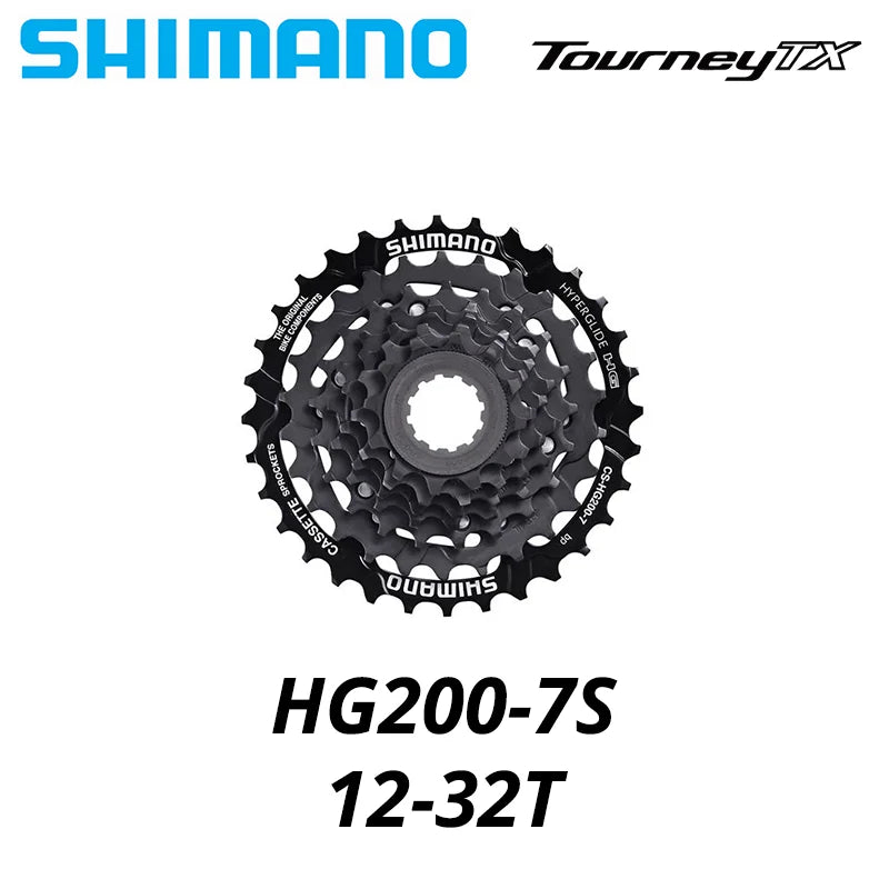 Shimano CS-HG200 7/8-Speed HG Cassette 12-28T to 12-32T MTB