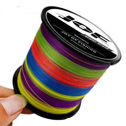 JOF Fishing Line 8 Strands Braided PE 300M 500M 1000M 18LB-78LB