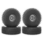 Beadlock Wheel 1.9 Metal Rim for 1/10 RC Crawler Axial SCX10 TRX-4 Redcat