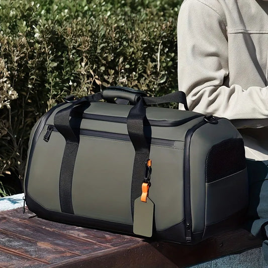 Large Travel Duffel Bag Oxford Cloth Gym Sports Overnight Bag w/ Pockets