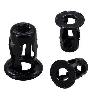 M4 M5 M6 Petal Shape Expansion Rivet Nuts Metal Jack Nut Screw Kit 30Pcs