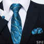 EXPROTAS Tie Pocket Square 8cm Wedding Formal Men’s Accessories