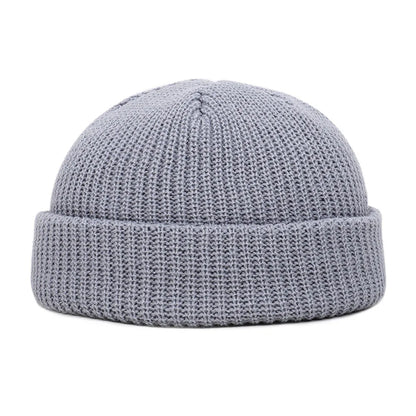 Winter Warm Beanies Wool Knitted Hat Casual Unisex Adult Men Female