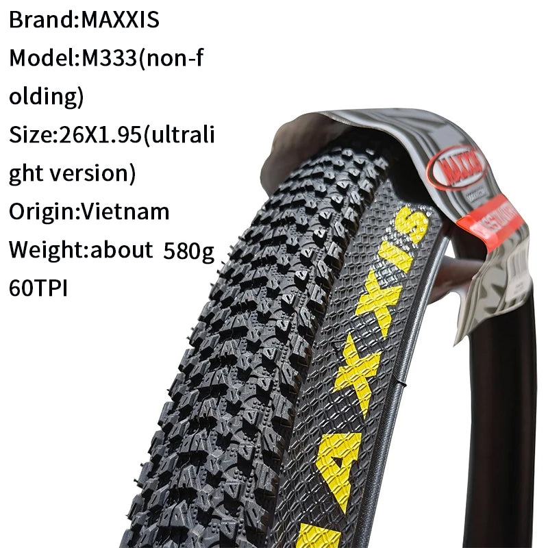 Maxxis M333 Mountain Bike Tire 26" 27.5" 29" XC Tyre Various Widths