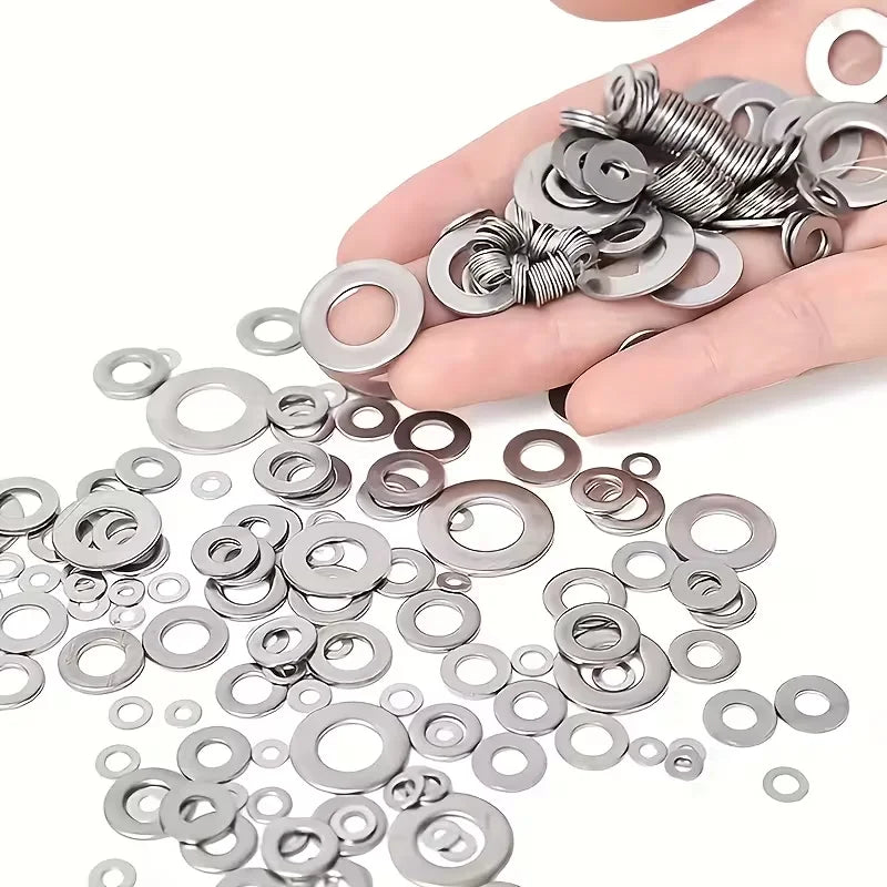 Stainless Steel Flat Washers M2 M2.5 M3 M4 M5 M6 M8 M10 for Home Repairs