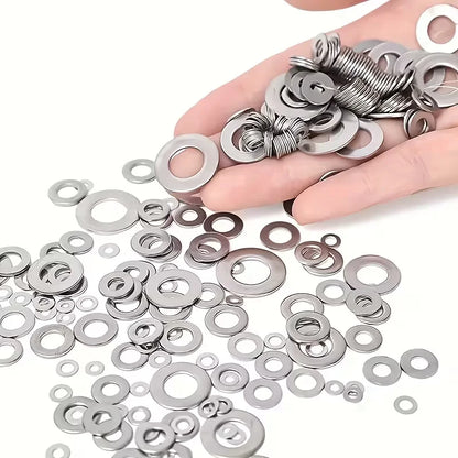 Stainless Steel Flat Washers M2 M2.5 M3 M4 M5 M6 M8 M10 for Home Repairs