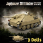 WW2 German Panther G Tank Building Blocks Military Brick Model Toy Set
