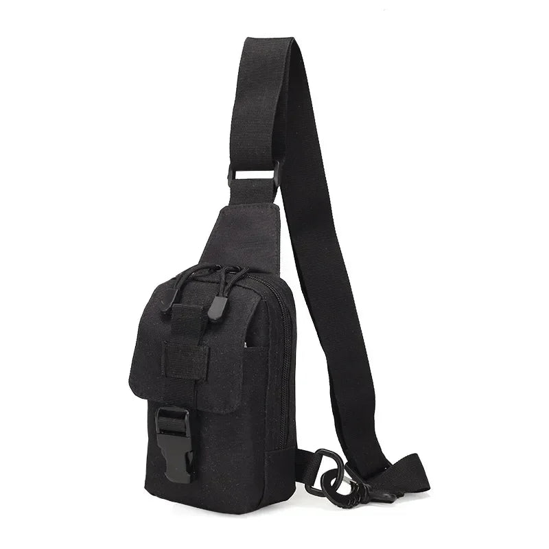 Tactical Chest Bag EDC Pack Outdoor Hiking Camping Shoulder Pouch