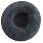 40-90cm Cat Bed Plush Round Soft Warm Cushion for Dog Pet Winter Sleeping