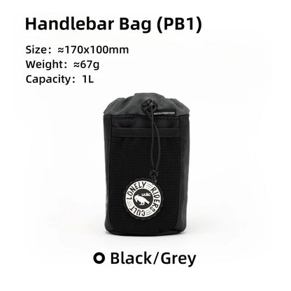 Insulated Handlebar Stem Bag C-HOLD Water Bottle Pouch Bikepacking Touring