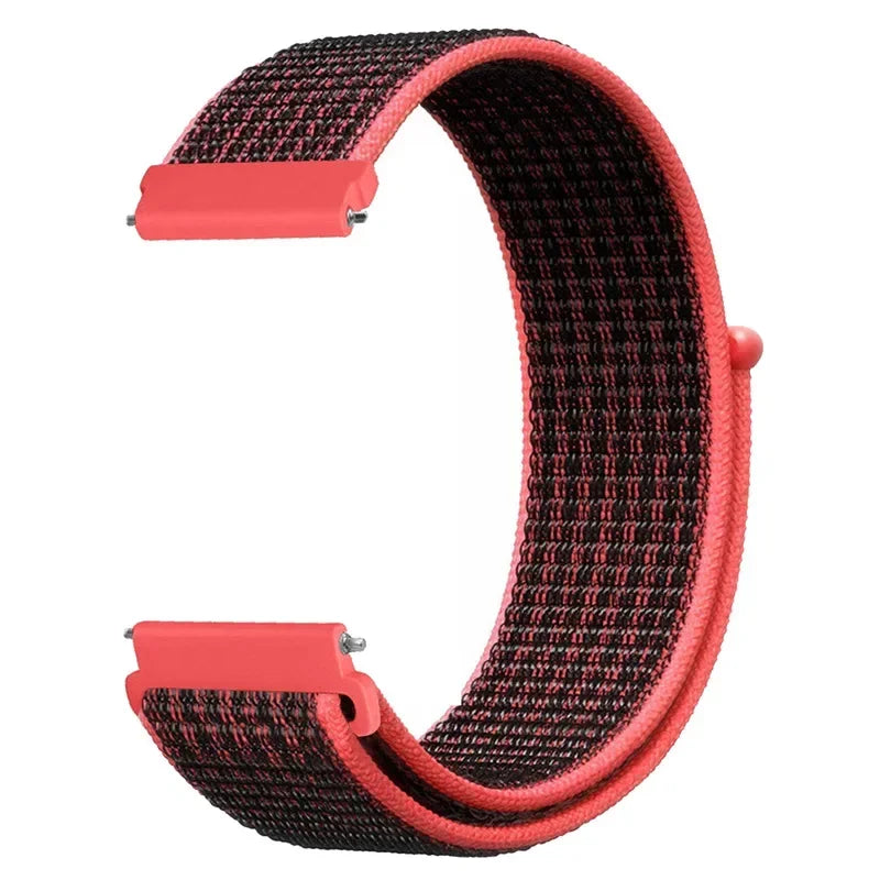 20mm 22mm Nylon Strap for Garmin Forerunner Venu Vivoactive Watch Band