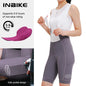 High Waist Cycling Bib Shorts INBIKE Womens Summer MTB Road Bike Padded