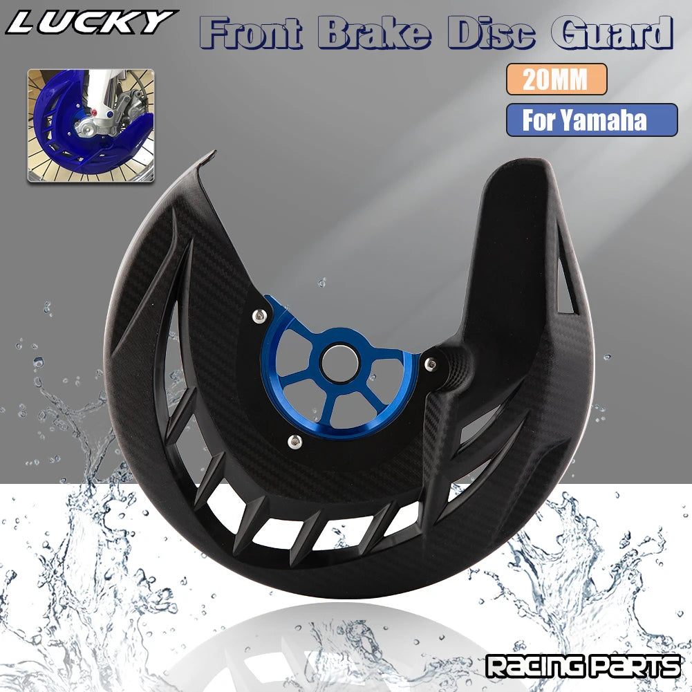 Front Brake Disc Guard Cover for Yamaha YZ WR YZF WRF 125-450 Dirt Bike