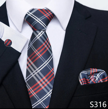 EXPROTAS Tie Pocket Square 8cm Wedding Formal Men’s Accessories