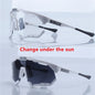 SCICON Photochromic Sunglasses UV400 Auto Darkening Cycling Driving Glasses