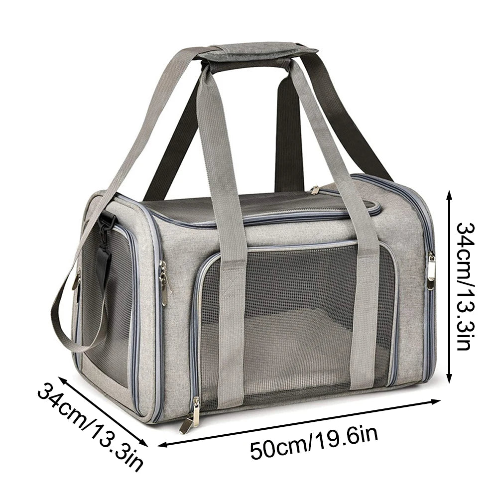 1PC Dog Carrier Bag Portable Soft Travel Pet Carrier for Cats and Puppies