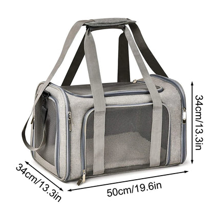 1PC Dog Carrier Bag Portable Soft Travel Pet Carrier for Cats and Puppies