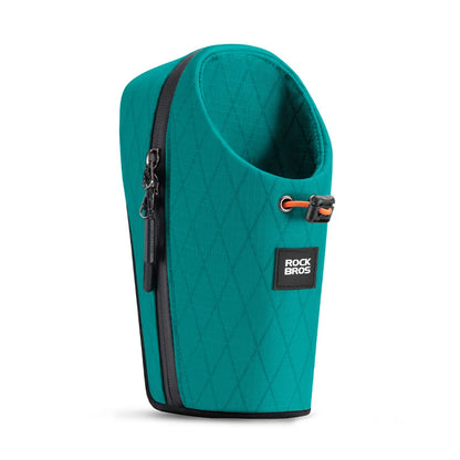 Water Bottle Bag Folding Bike Front Frame Storage Pouch for Brompton