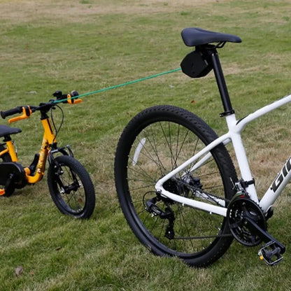 RRSKIT Bike Tow Rope MTB Road Bicycle Traction Strap for Kids & Adults