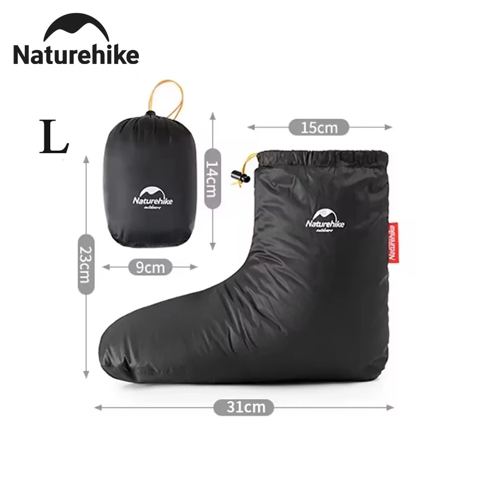 EXPROTAS Down Foot Cover Waterproof Outdoor Shoes for Hiking Camping