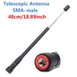 SMA-Female Antenna Dual Band Telescopic for Baofeng UV-5R Radio 21cm