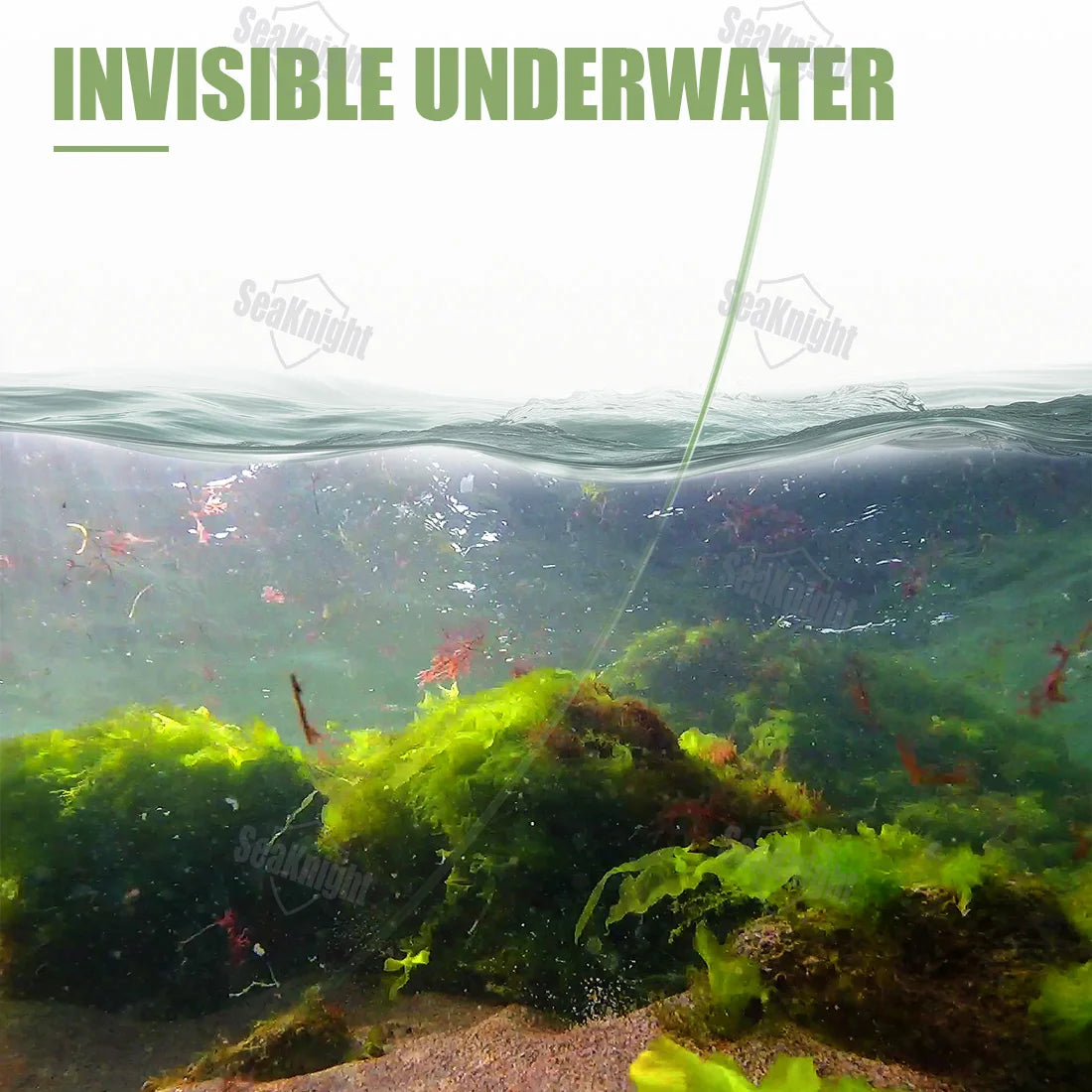 SeaKnight CARP 500M Nylon Fishing Line 10-25LB Strong Smooth Invisible Green