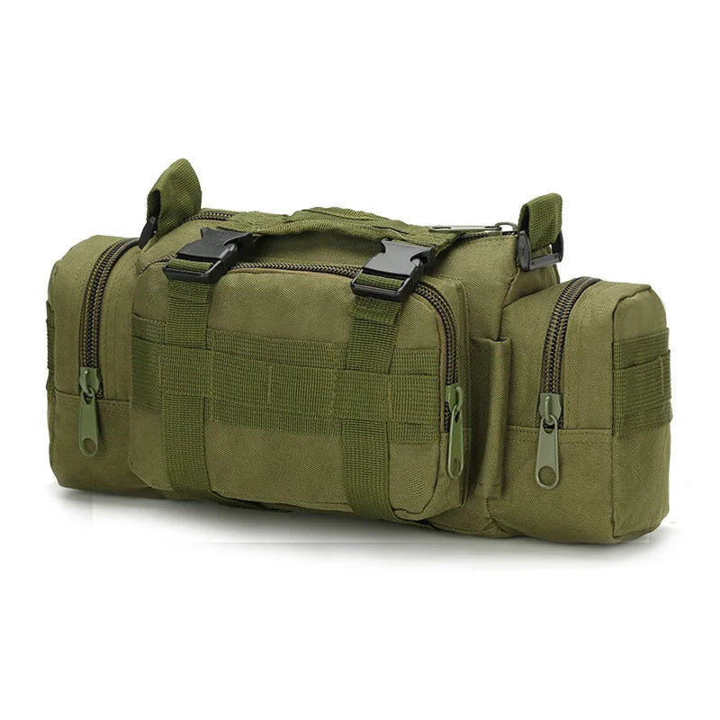 Tactical Pack Waist Bag Outdoor Camping Hiking Molle Pouch Large Capacity