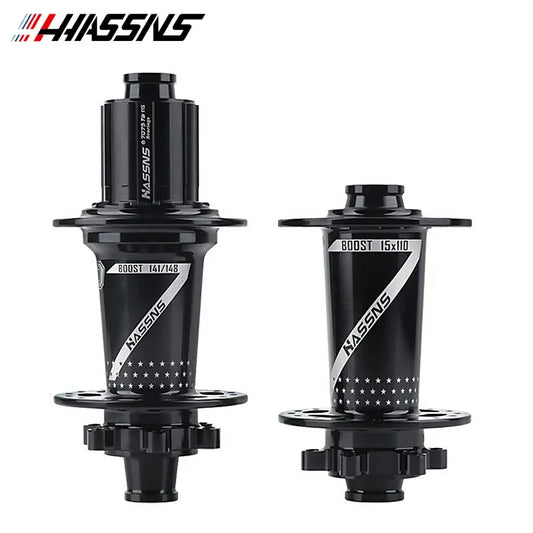 HASSNS PRO7 Hub HG XD MS 32H J-Bend 4 Bearing Freehub for Shimano 8-12 Speed